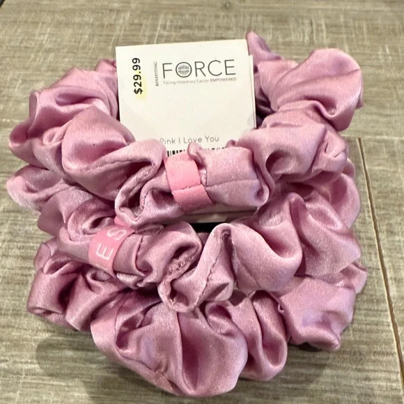 Teleties Pink Hair Ties, Pink I Love You - Picture 6 of 6